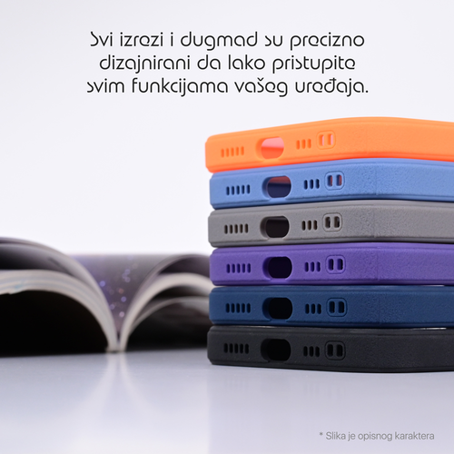 Torbica Magsafe shining za iPhone 14 6.1 narandzasta slika 5