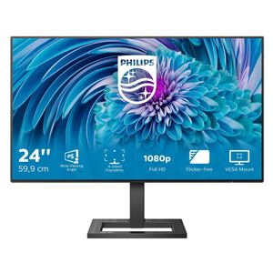 Monitor Philips 23.8" 241E2FD, VGA, DVI, HDMI, 300cd/m2