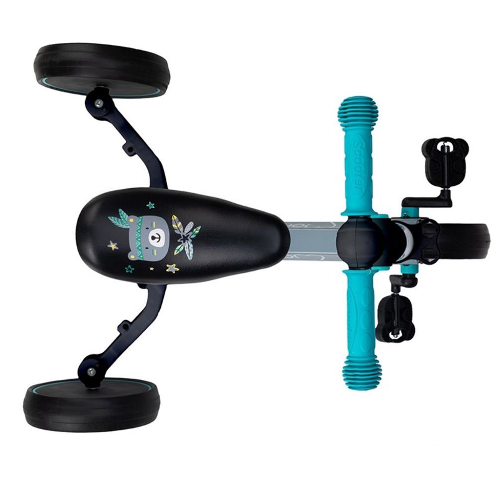 Momi Loris Bicikl 4U1, Grey-Turquoise slika 7