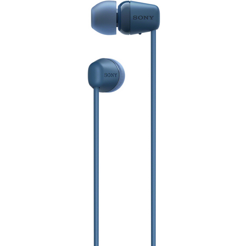 Sony slušalice WIC100L.CE7 BT, in-ear, bežične, plave slika 1