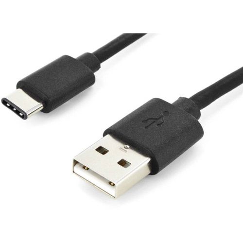 Digitus USB kabel USB 2.0 USB-A utikač, USB-C® utikač 1.00 m crna fleksibilan, zaštićen s folijom, pletena zaštita, sa zaštitom, dvostruko zaštićen, s USB AK-300154-010-S slika 4
