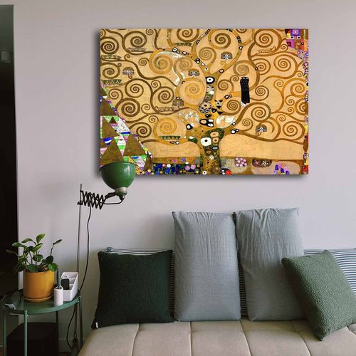 70100KLIMT003 Multicolor Decorative Canvas Painting slika 1