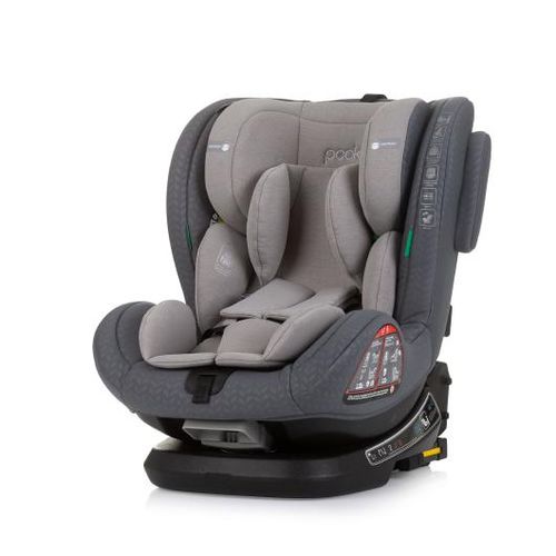 Chipolino autosjedalica  I-SIZE 40-150 cm ISOFIX 360 "PEAK" granite slika 1