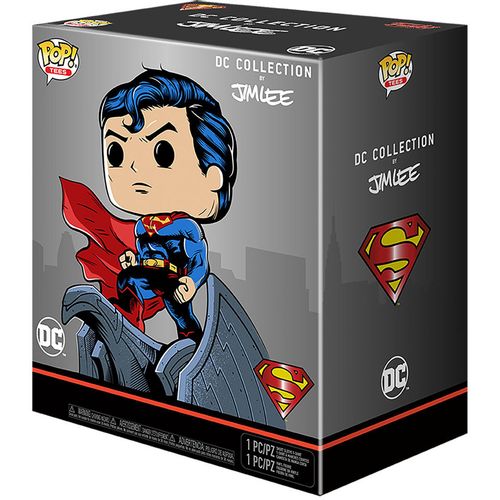 Set figure POP &#38; Tee DC Comics Jim Lee Superman Exclusive size S slika 1