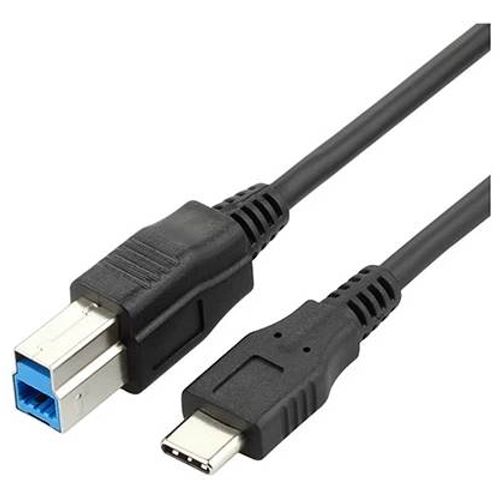 FAST ASIA Kabl USB 3.1 TIP C na USB 3.0 stampac 1m crni slika 1
