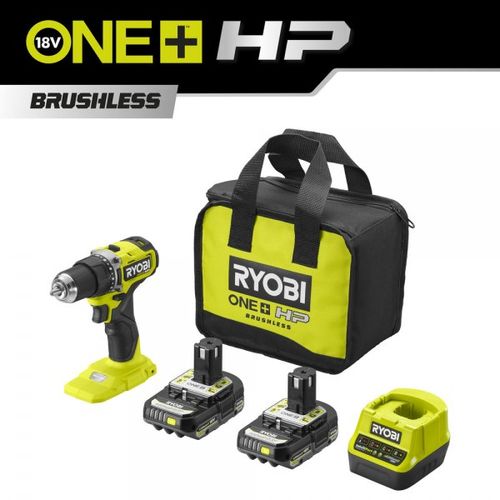 Ryobi aku bušilica RDD18C-2 (ONE+, 2x2Ah, 32 kom. pribora) RPP24 slika 1