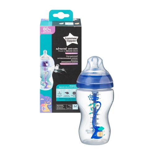 Tommee Tippee Flašica Sentinel ADVANCE Boy 340ml slika 1