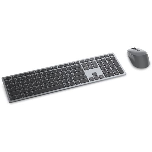 DELL KM7321W Wireless Premier Multi-device US tastatura + miš siva slika 9