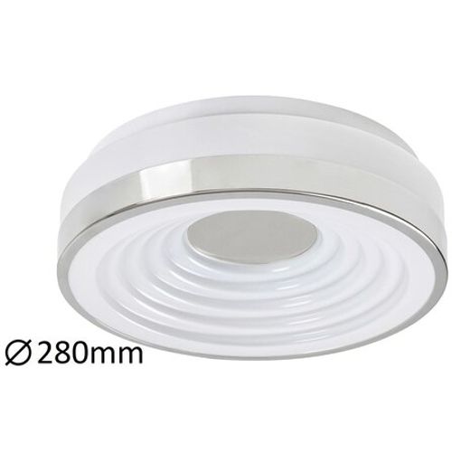 Rabalux Polina plafonska lampa, hrom/opal, LED 18W slika 1