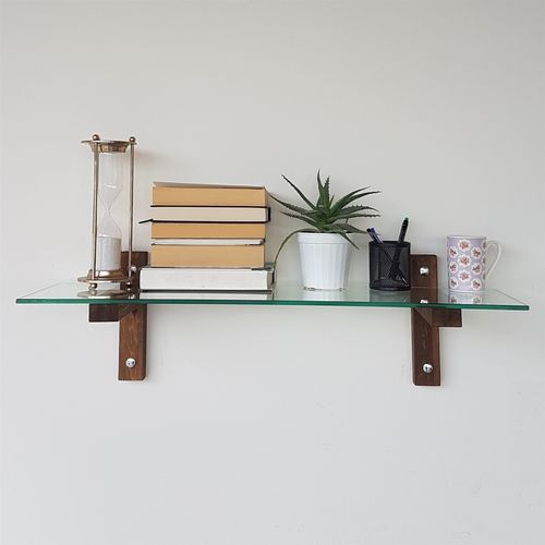 R100 Walnut Wall Shelf slika 1