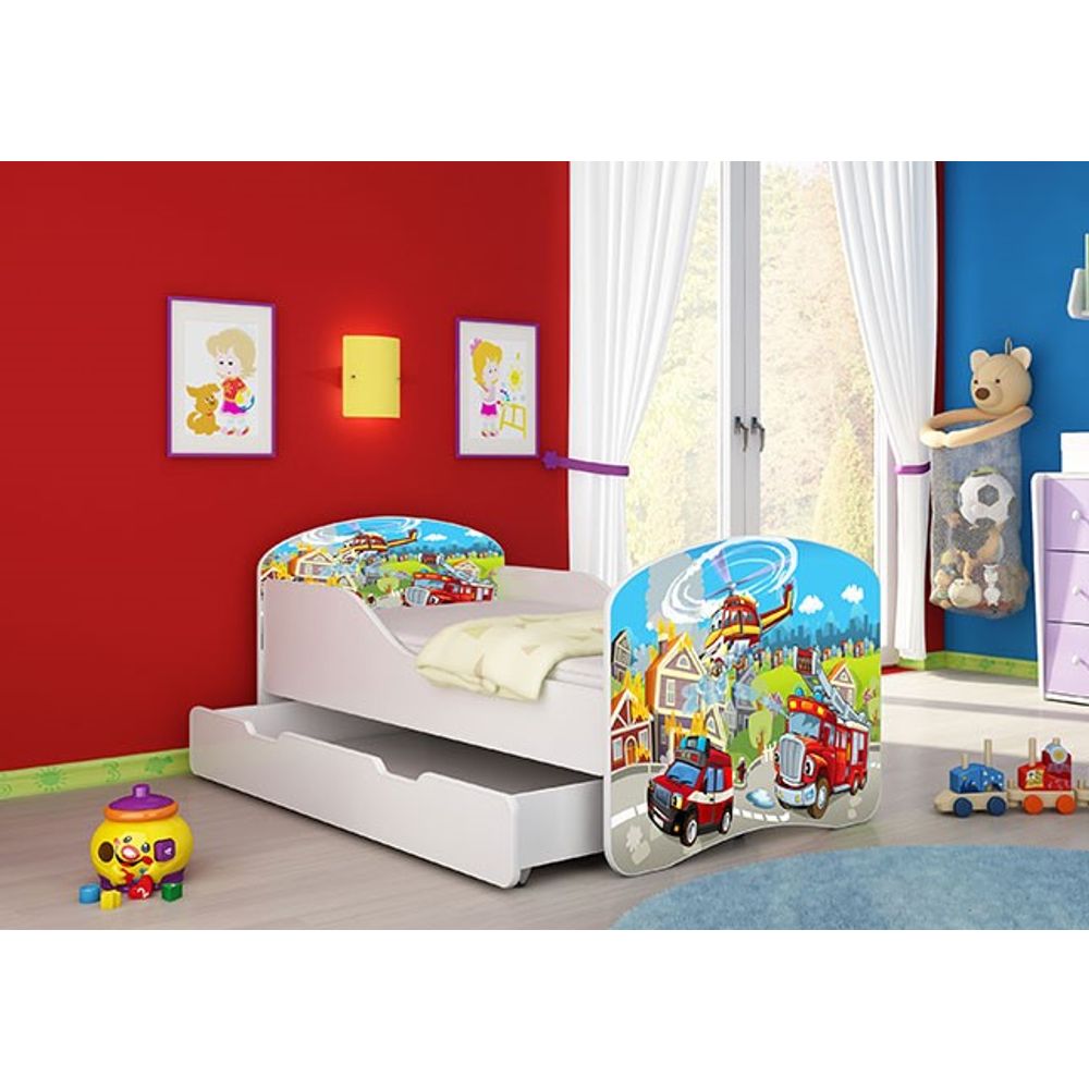 ACMA Dječiji krevet Acma I sa ladicom - 160x80cm - Dezen 36 slika 1
