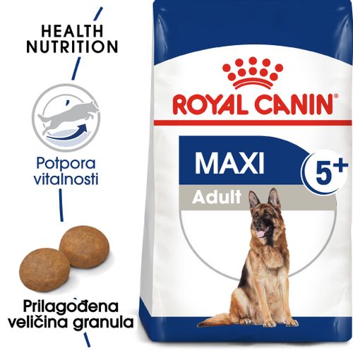 ROYAL CANIN SHN Maxi Adult 5+, potpuna hrana za pse starije od 5 godina velikih pasmina (od 26 do 44 kg), 15 kg slika 4