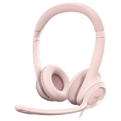 LOGITECH H390 Stereo Headset slušalice sa mikrofonom roze slika 1