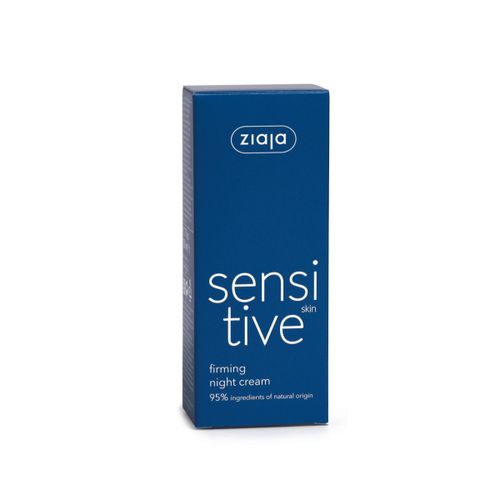 Ziaja Sensitive Skin noćna krema za lice za učvršćivanje kože 50ml  slika 1