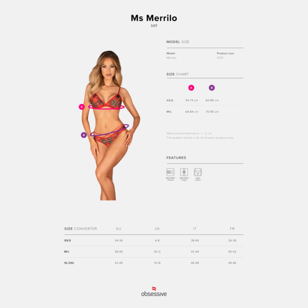 Obsessive - Ms Merrilo Set M/L slika 7