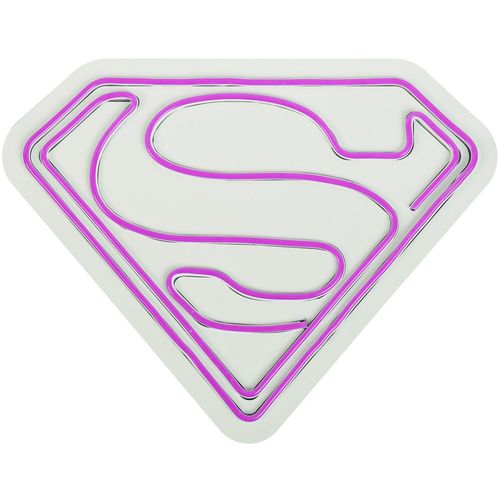 Wallity Ukrasna plastična LED rasvjeta, Superman - Pink slika 4