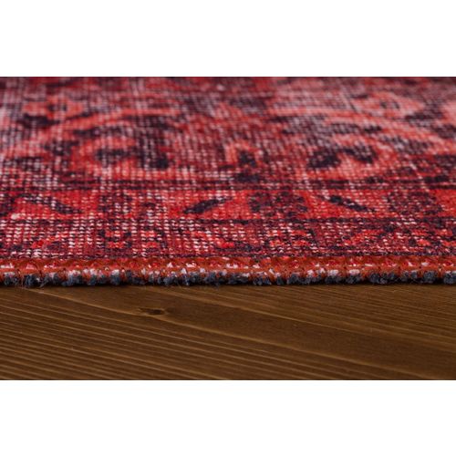 Conceptum Hypnose  Blues Chenille - Red AL 131  Multicolor Hall Carpet (75 x 230) slika 6