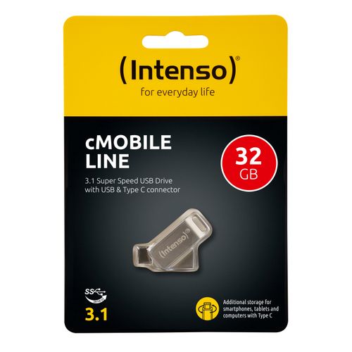 Intenso 32GB cMobile Line USB 3.0/USB C memorijski stick slika 5