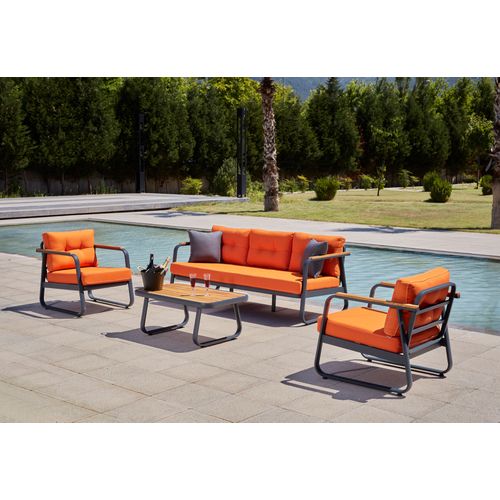 Rio - Orange Orange Garden Lounge Set slika 1