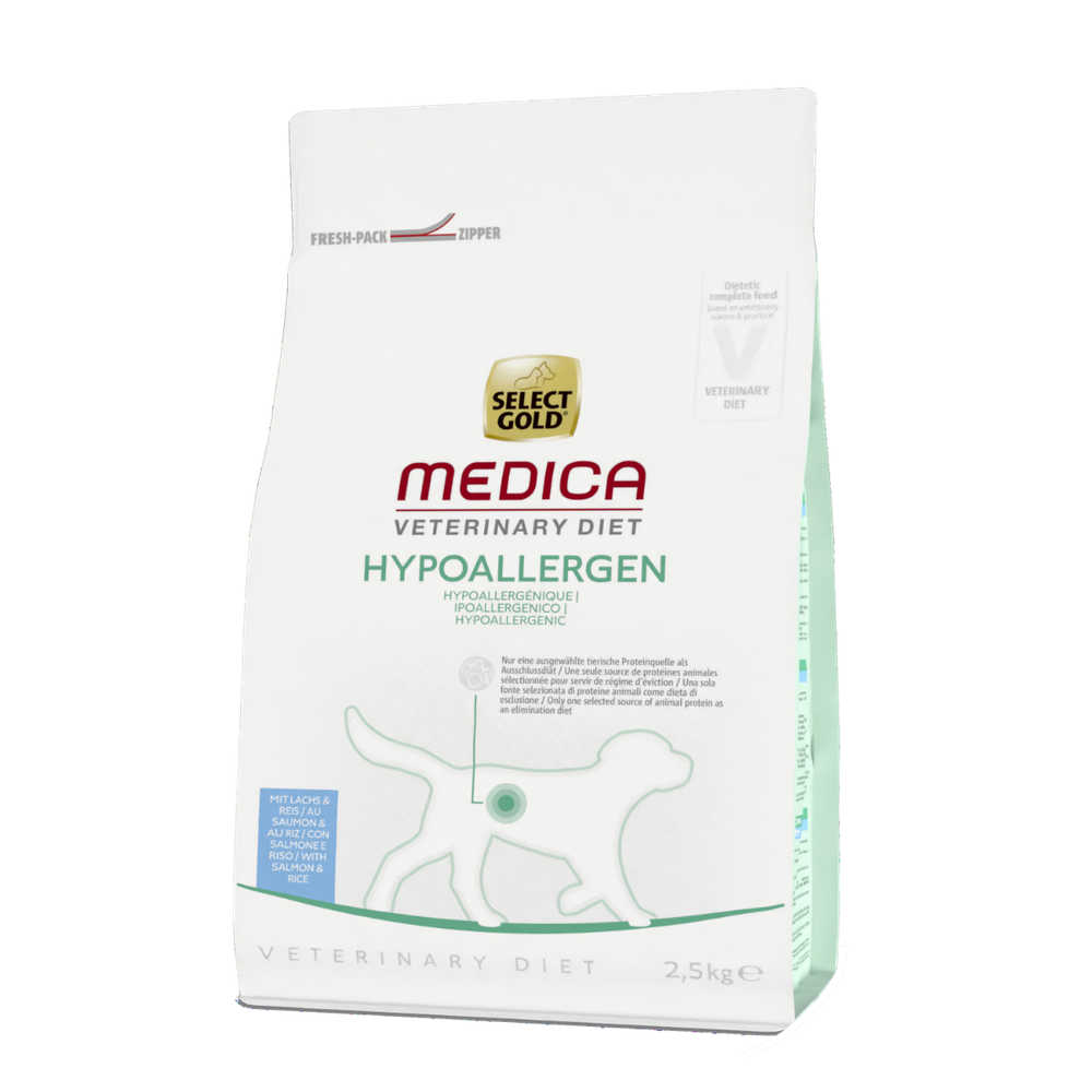 Select Gold Medica Hypoallergenic losos i riža 2,5 kg slika 1