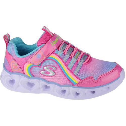 Skechers heart lights-rainbow lux dječje tenisice 302308l-pkmt slika 1