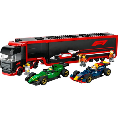 LEGO® CITY 60445 Kamion za F1® s autima RB20 i AMR24 za F1® slika 9