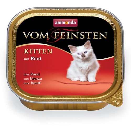 Animonda Vom Feinsten Kitten Hrana za Mačke s Govedinom, 100 g slika 1
