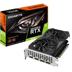 Gigabyte GV-N3050WF2OC-6GD GeForce RTX 3050 WINDFORCE OC 6GB