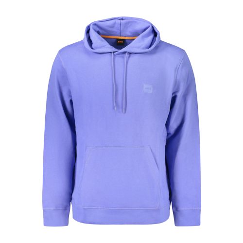 HUGO BOSS MEN'S ZIP-UP SWEATSHIRT BLUE slika 1