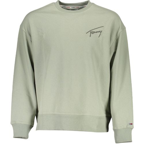 TOMMY HILFIGER SWEATSHIRT WITHOUT ZIP MAN GREEN slika 1