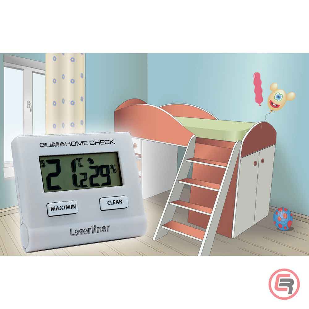 Laserliner Mjerač Vlage Sobni Digitalni ClimaHome-Check – 082.028E slika 6