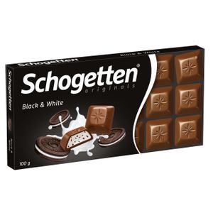 Schogetten Čokolada Black&White 100g 