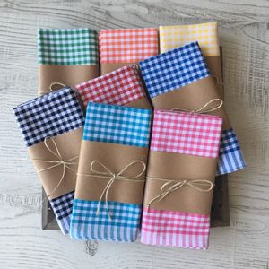 Poti Multicolor Hand Towel Set (8 Pieces)