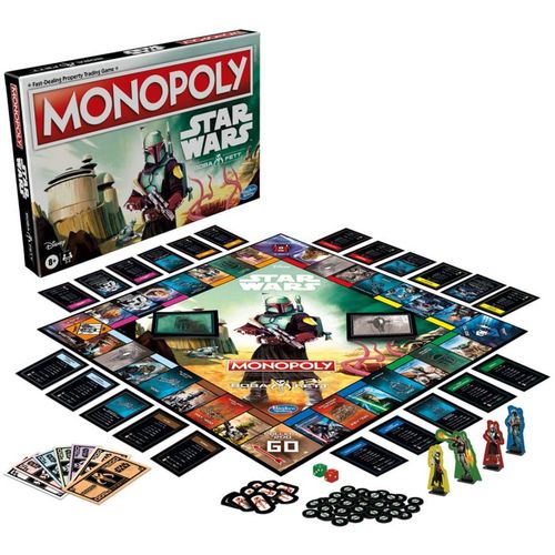 HASBRO GAMING: MONOPOLY STAR WARS BOBA FETT EDITION slika 3