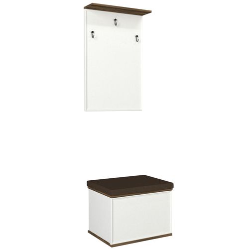 Lonya - Brown, White v2 Brown
White Hall Stand slika 4