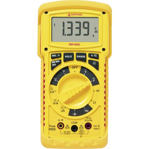 Beha Amprobe HD160C ručni multimetar  digitalni vodootporni (IP67) CAT IV 1000 V Zaslon (brojevi): 9999 slika 6