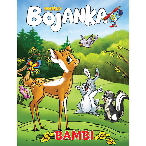 Bojanka Bambi, bajka Felix Salten slika 1