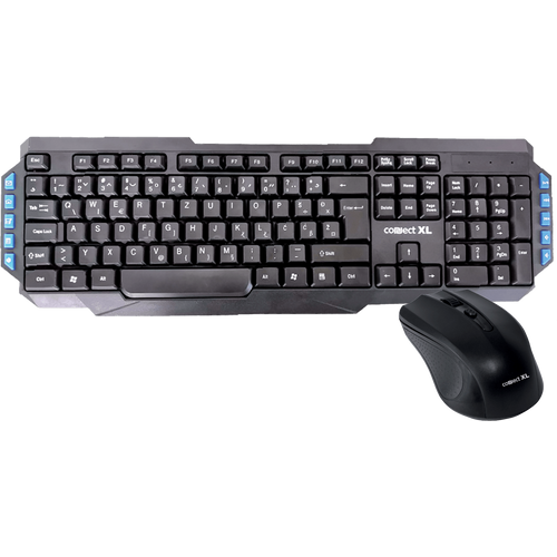 Connect XL Tastatura + miš, bežični set, 2.4GHz - CXL-KMW200 slika 1