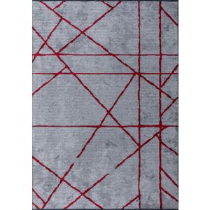 Tepih GRID LIGHT GREY, 240 x 300 cm