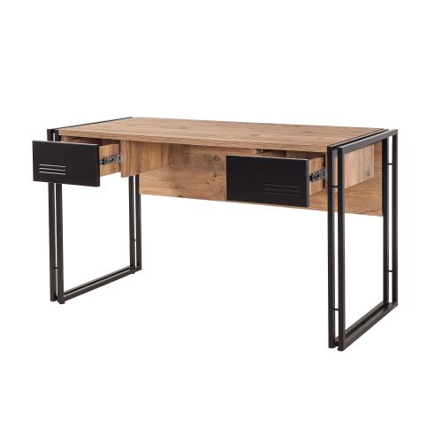 Cosmo Siesta Atlantic PineBlack Study Desk slika 7