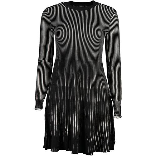 DESIGUAL BLACK WOMEN'S SHORT DRESS slika 1