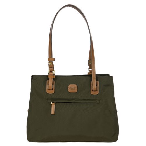 Bric's torba preko ramena X-Collection M olive slika 1