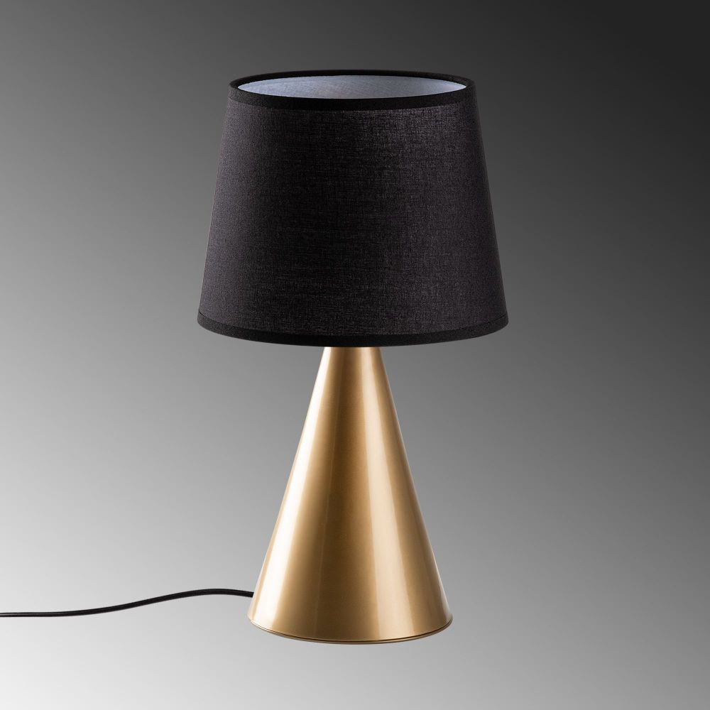 Kona - 15484 Zlatna i Crna Stolna Lampa slika 6