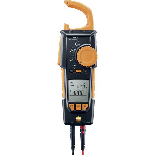 testo 770-2 strujne stezaljke, ručni multimetar  digitalni  CAT III 1000 V, CAT IV 600 V Zaslon (brojevi): 4000 slika 2