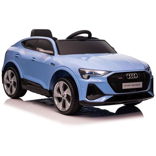 Licencirani Audi E-Tron plavi-auto na akumulator slika 1