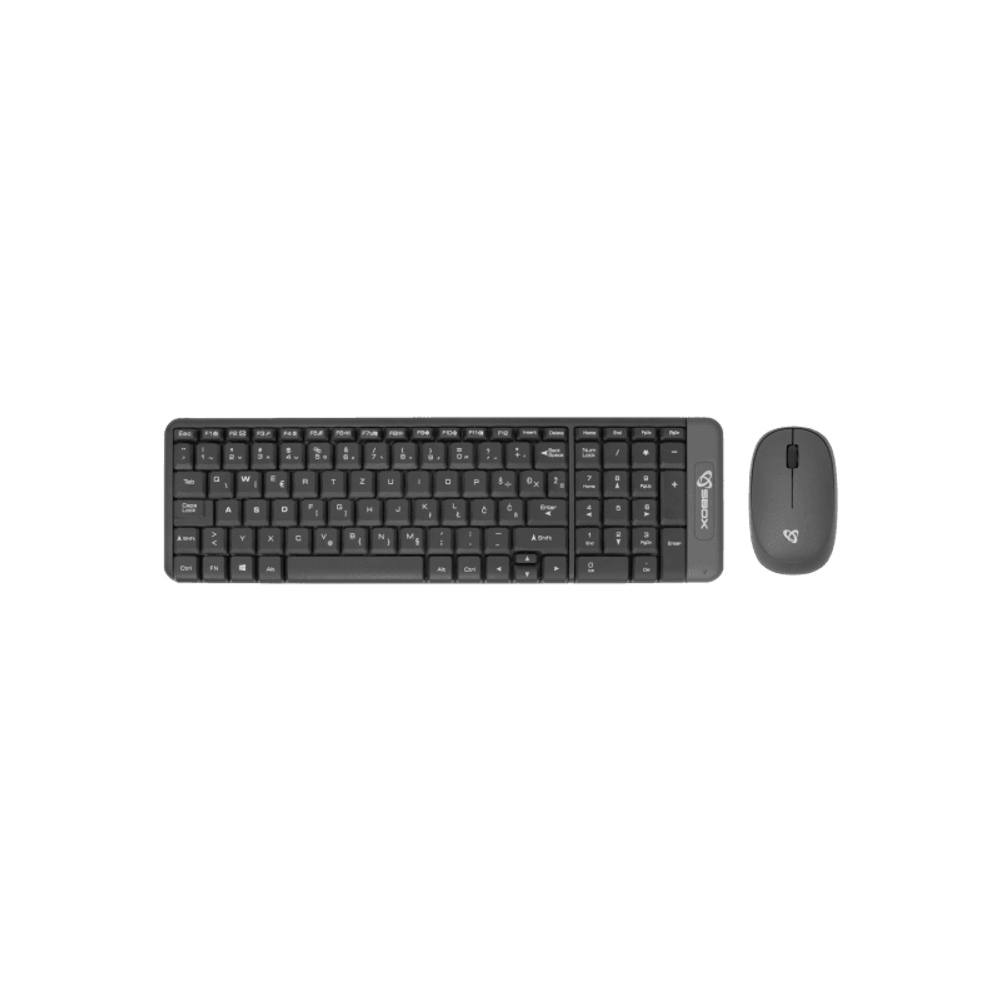 SBOX Tastatura + miš WKM-22 / HR, bežični slika 1