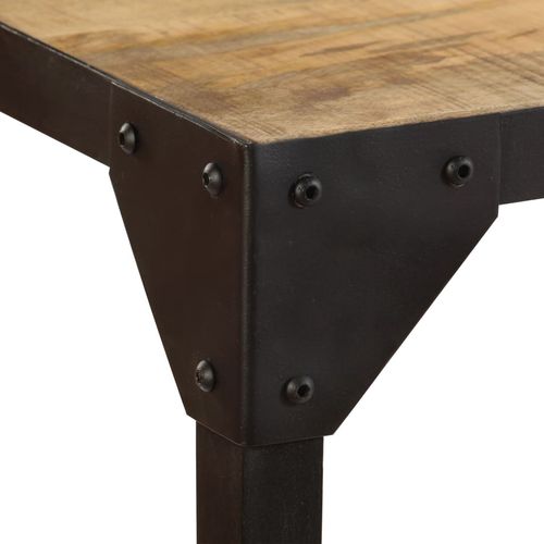 Blagovaonski stol od masivnog drva manga 140 x 80 x 76 cm slika 32