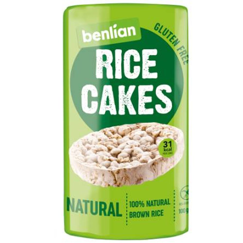 Benlian Rice Cakes Natural 100 gr slika 1
