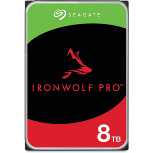 SEAGATE Ironwolf Pro NAS HDD 8TB 3.5'' SATA 7200 RPM