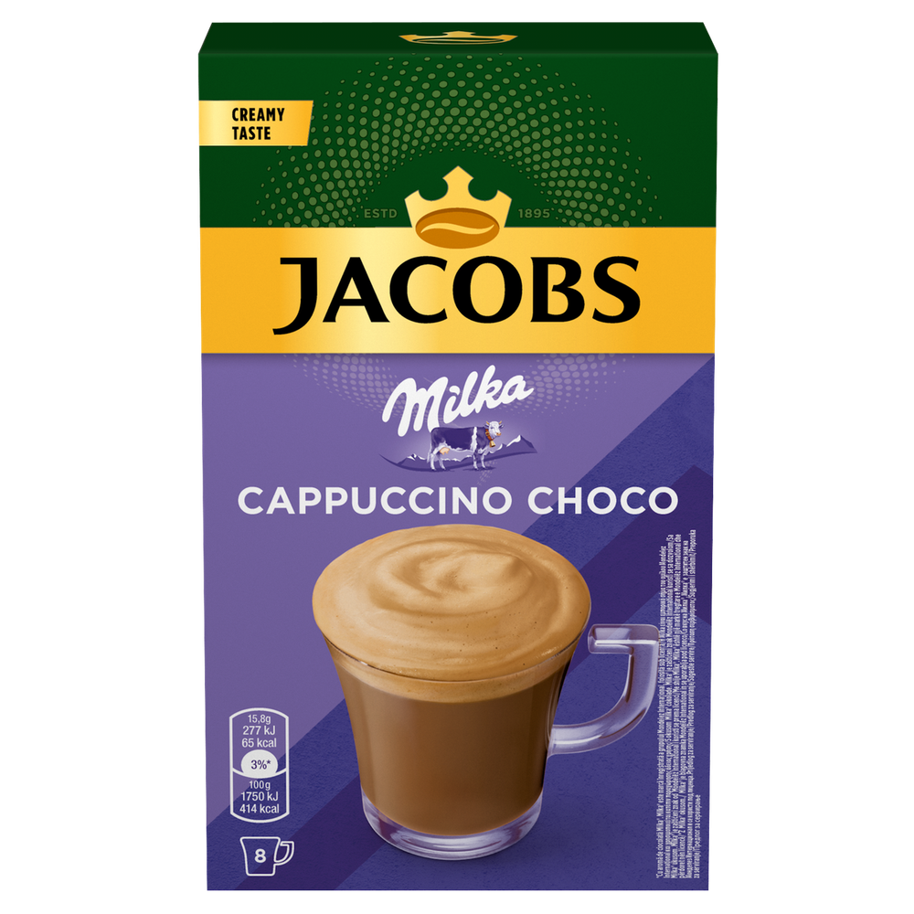 Jacobs cappuccino Milka 8x15.8g slika 1